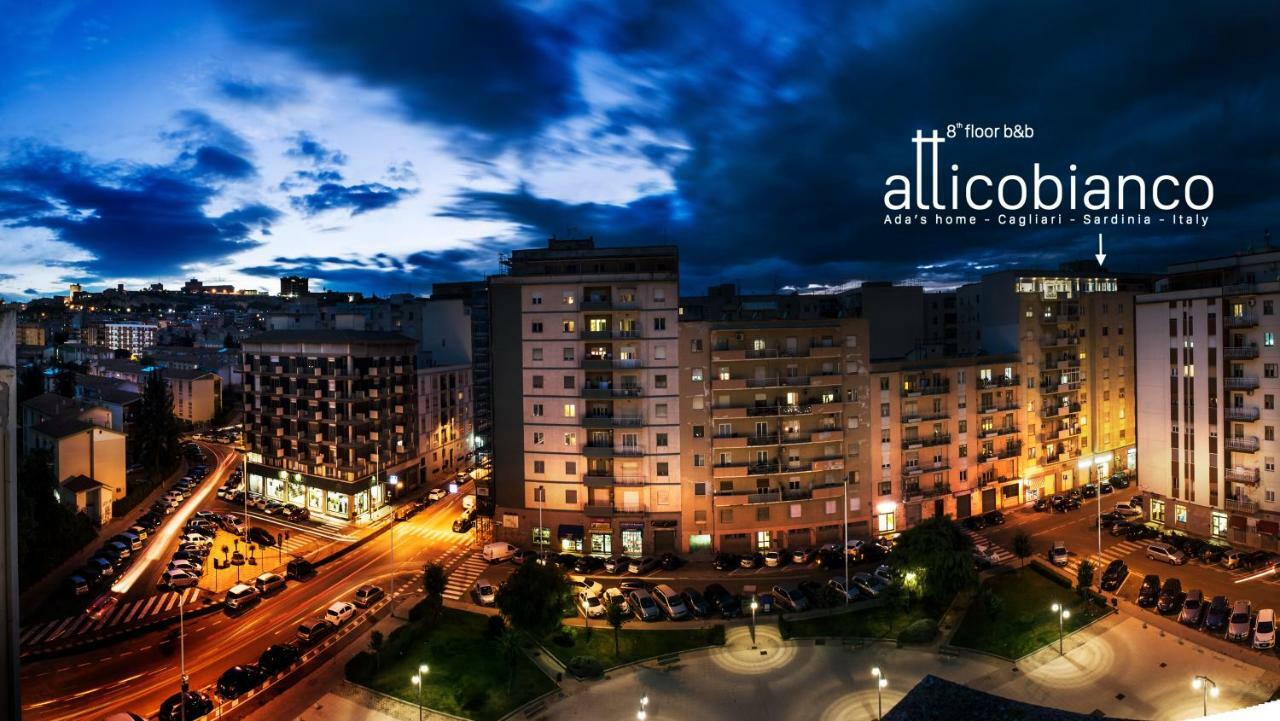 Atticobianco B&B Кальярі Екстер'єр фото